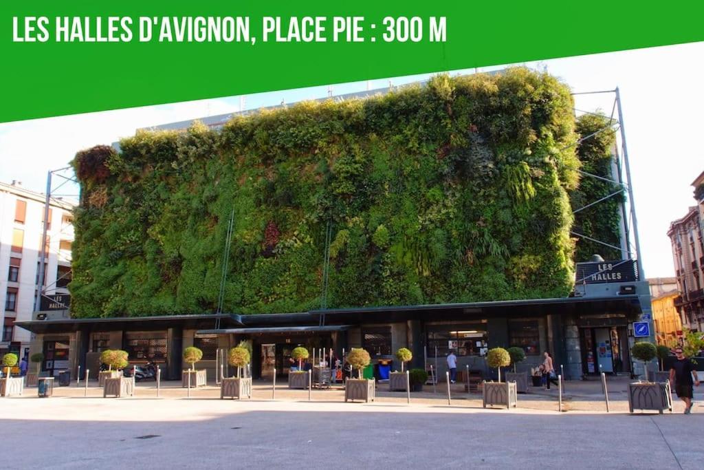 Ferienwohnung La Bulle - Parking Gratuit En Souterrain - 2 Mins Du Palais Des Papes - Clim Ac - Wifi Avignon Exterior foto