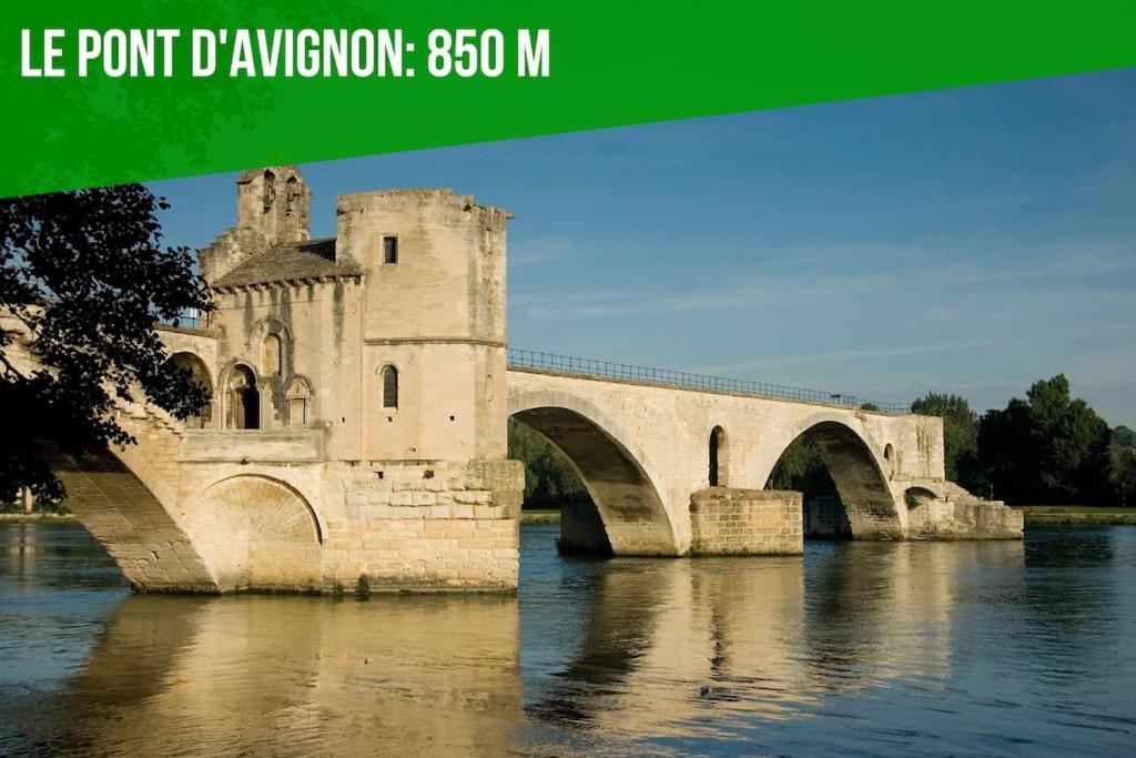 Ferienwohnung La Bulle - Parking Gratuit En Souterrain - 2 Mins Du Palais Des Papes - Clim Ac - Wifi Avignon Exterior foto
